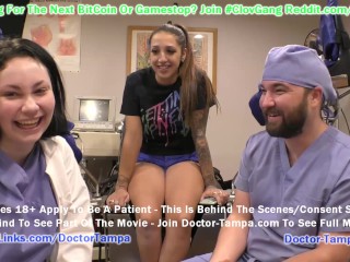 $CLOV Stefania Mafra's Gyn Exam By Nurse Lenne Lux On Caught By Doctor Tampa POV Cams @GirlsGoneGyno