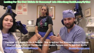 CLOV Stefania Mafra's Gyn Exam By Nurse Lenne Lux Caught On Camera By Doctor Tampa POV Cams Girlsgonegyno