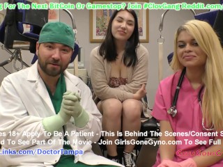 Doctor Tampaとナースによる$CLOV Mina月婦人科試験Destiny Cruz @GirlsGoneGynoCom