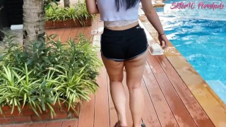 Thaigirl Swimming Pool For My Couple Perfect Body