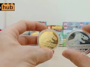 Preview 4 of Vlog 47: Jurassic Park coins are better than an anal threesome with your Latina step sisters!