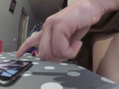 my masturbation on an ironing board with a masturbator part 2