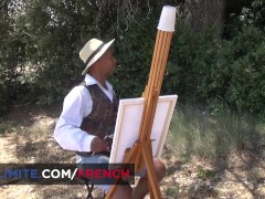 Anal sex in the vineyards with busty Rose Valérie