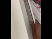 Preview 1 of Cumming on my fridge door handle
