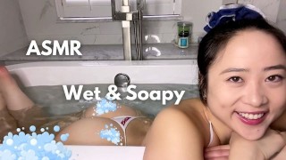 Kimmy Kalani's Thick Asian Booty Gets Wet And Soapy For The Fourth Of July