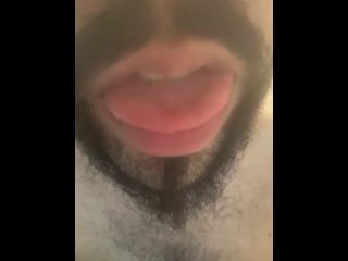 ASMR tongue play with kisses! 