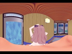 [VR 360 4K] Lulu Suzuhara Nijisanji bath room with her