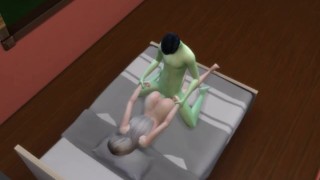 Un ospite di un'altra galassia ha scopato i sims sims4