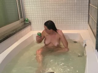 Brazilian Milf Leydisgatha Fucking in the_Bathtub and Cumming on theHot Dick