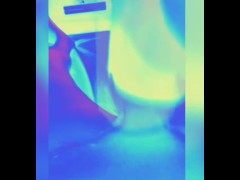Retro Psychedelic Cock Stroking