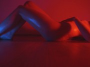 Preview 6 of moaning while edging myself on the floor - body shaking orgasm