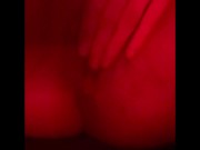 Preview 2 of Red light pussy play