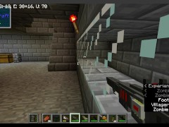 Minecraft - Nacht der Untoten Remastered by DownWindWings (testing guns and spawning)