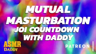 Daddy ASMR Daddy's Audio Countdown To Mutual Masturbation Instructions