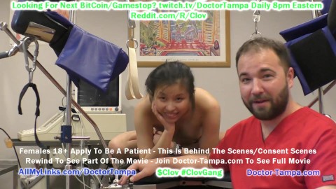 $CLOV become Doctor Tampa e dê um exame gyno para Raya Nguyen como parte de seu exame físico da universidade!