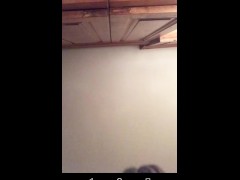 So horny - showing tits and wet cunt on Skype