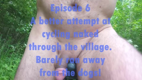 Эпизод 6 Эксгибиционист прокатился на велосипеде по краю села голым