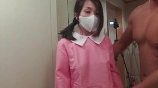 A busty Japan married woman is poured with breast milk and ejaculates a lot.