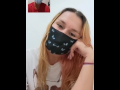 Tiktok Video Call With My Gay Friend - Emma_Model 