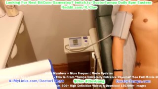 Latina Angel Oaks Receives A Gyne Exam From CLOV As Part Of Her University Physical