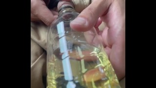 PET bottle pee