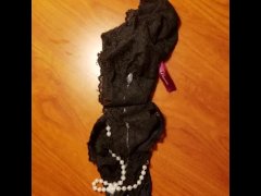 filling pearl thong a second time for her to enjoy