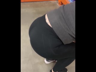 big ass, store, curvy, milf booty