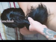 Preview 4 of GRAB MY HAIR AND FUCK ME HARD !!