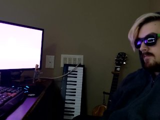 Quietly listening to_anime music alone_at 3AM