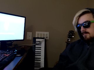 Quietly listening to anime music alone at 3AM