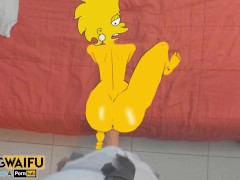 ADULT LISA SIMPSON PRESIDENT - 2D Real Cartoon Big ANIMATION Ass Booty Hentai Cosplay SIMPSONS sex