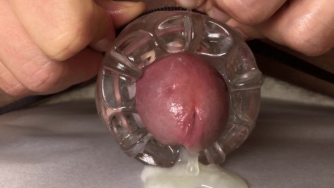 Amateur Guy Cumming A Lot Inside Of A Fleshlight - 60 FPS