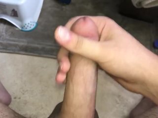 masturbation, big dick, almost caught