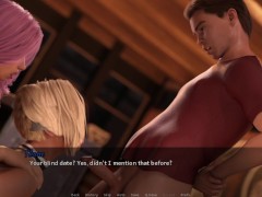 Fetish Locator Week 2 Part 5 (READ ALOUD w in game voices & sound) Double teaming Blindfolded Nora