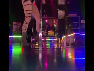 dancing, pole, small tits, exclusive