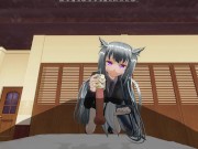 Preview 5 of 3D HENTAI jerk off your cock with her panties