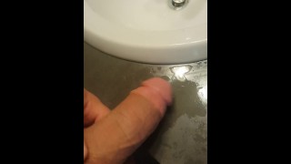 Studdednovember jacking off in a friend's bathroom 2