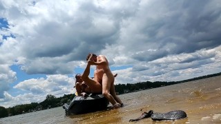 A Brief Interlude For A Public Blowjob And Fuck On The Jet Ski