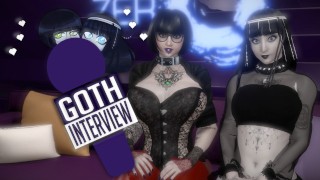 Female X Female Interview In Goth