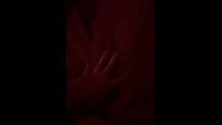 boy humps pillow and moans in red lighting