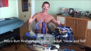 Pete's Butt Pirate Miami Order - Adulto "Mostrar e Contar"