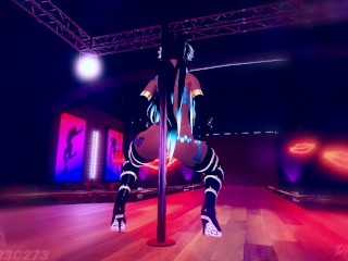 [vrchat] Exotic Pole Dancing - Drink me