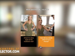Lifeselector - Hot and randy MILF Shalina Devine loves Anal penetration in MMF trio screenshot number 2
