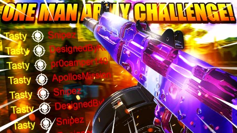 1 MAN GETS ALL 100 ENEMIES in TEAM DEATHMATCH! - Black Ops Cold War (One Man Army Challenge)