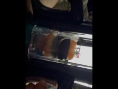 Trying out the new fleshlight quick shot launch