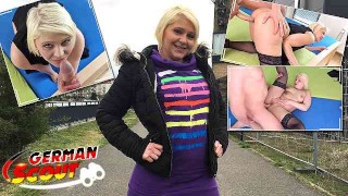 GERMAN SCOUT - MINI HOTCORE PICKUP AND FUCK AT STREET CASTING