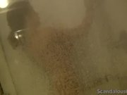 Preview 5 of Sexy Big Titted Chick Recorded Inside Shower By BF
