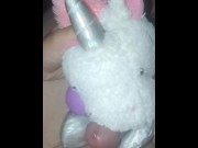 Preview 4 of Yummy cum. Unicorn helps so good