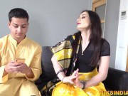 Preview 4 of Cheating Indian Bhabhi rough fucked in the Ass by Devar