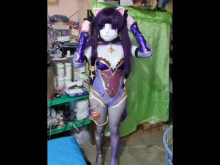 cute kigurumi cat kawaii masturbation